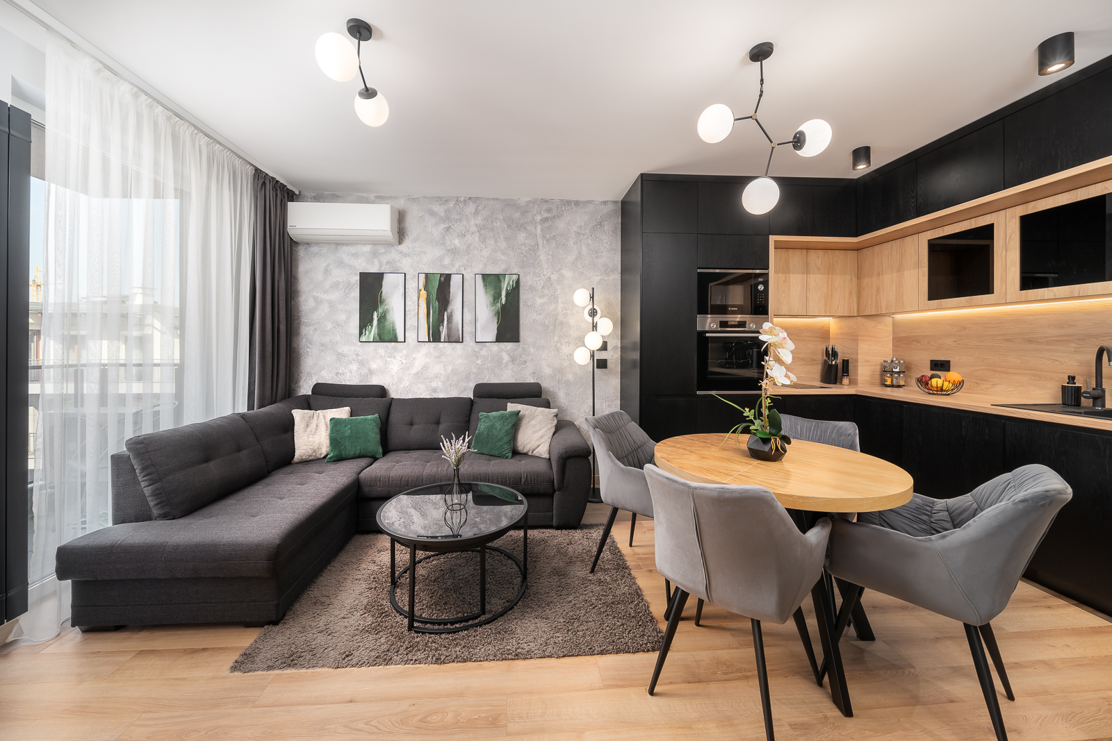 Съвременен дом, изпълнен до съвършенство